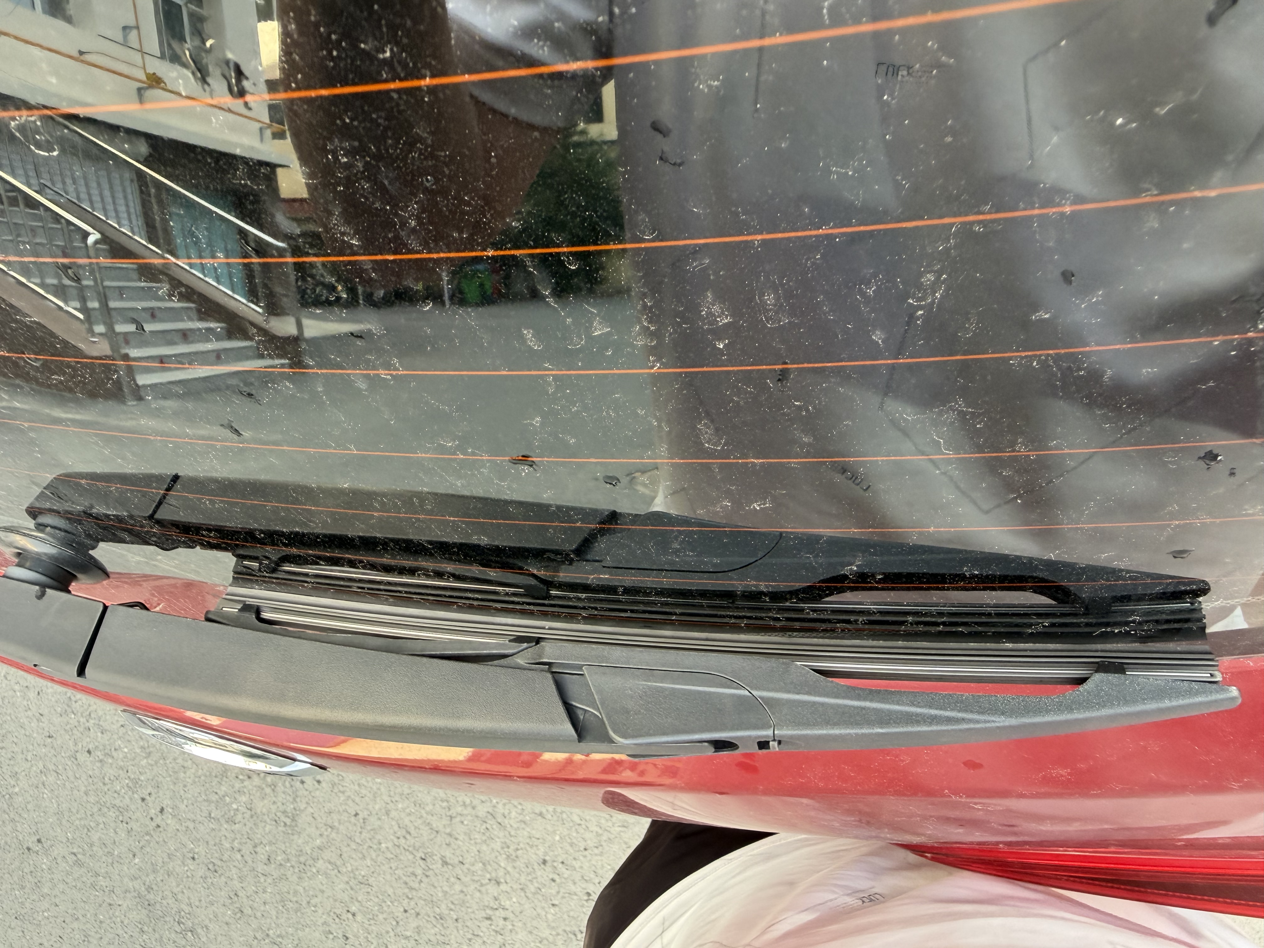 杜邦后雨刮器汽车雨刷片后窗适用于大众本田别克宝马奥迪奔驰专车胶条 后雨刮-单支装【请留言备注车型+年款】 实拍图