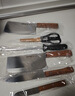 张小泉 华韵七件菜刀组合套装 家用菜刀切片刀斩砍骨刀小厨刀水果刀剪刀刀具全套 实拍图