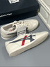 Onitsuka Tiger鬼塚虎男女鞋运动休闲鞋 时尚百搭女鞋MACHU RACER 1183B770 米色 40.5 实拍图