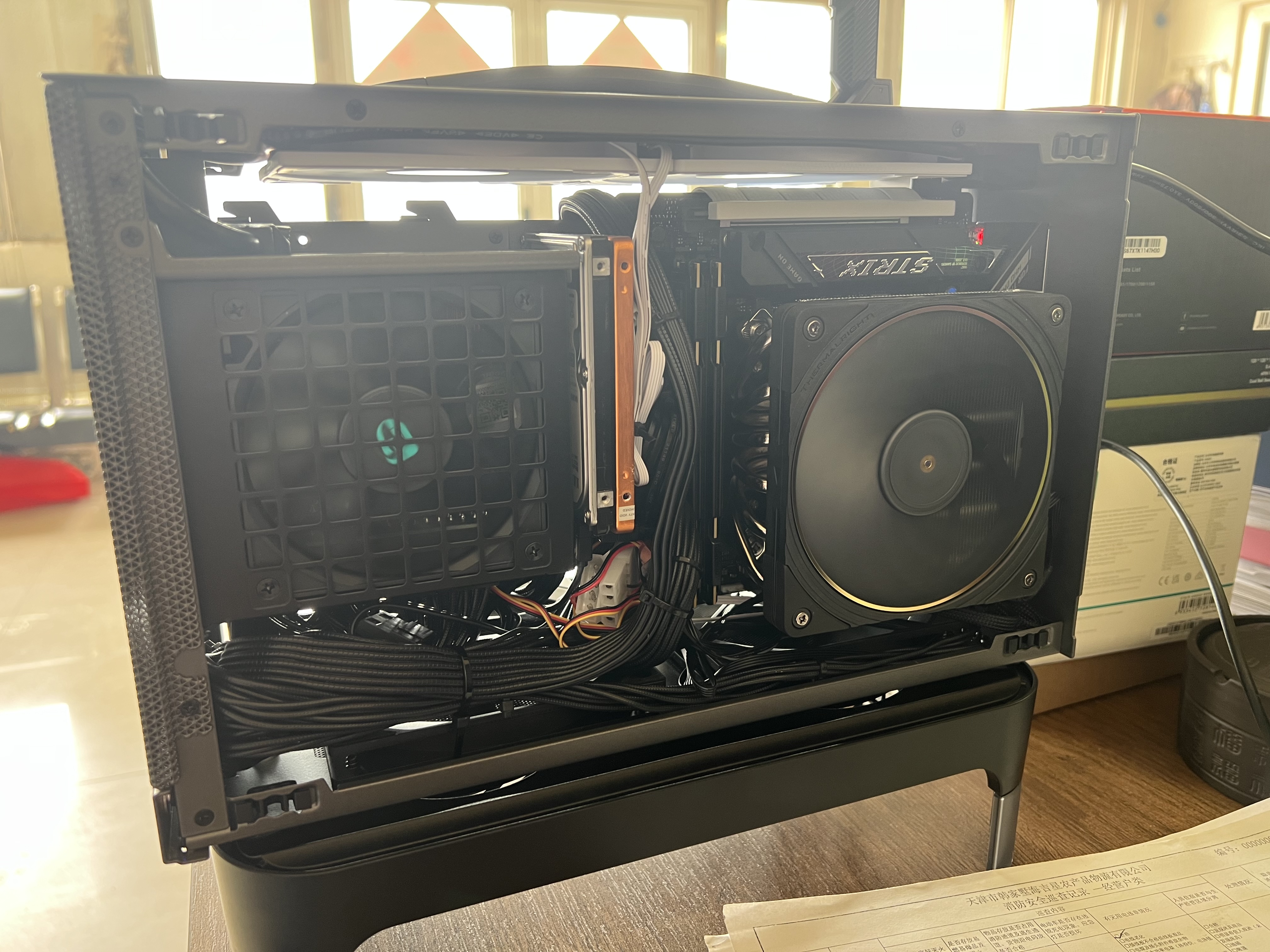 索厉AM5-AMD台式电脑机箱CPU防压弯扣具 固定框架扣具矫正 固定盖板铝合金材质 CPU散热器 黑色 71021 实拍图