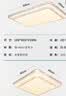 雷士（NVC）吸顶灯客厅灯语音智能现代轻奢新中式led照明灯具白金碧月 实拍图
