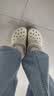 卡骆驰（crocs）经典云朵Clog女沙滩洞洞鞋凉拖鞋206750 206750-2Y2 37 实拍图