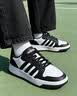 adidas ENTRAP美式校园风运动少年感复古篮球风板鞋男女阿迪达斯 白色/黑色   44.5 实拍图