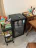容声93L冰吧小型家用冰柜保鲜柜小冰箱办公室客厅饮料茶叶冷柜一级能效JC-93E10LNGAD国家补贴 实拍图