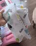 9i9婴儿包巾纯棉包单新生儿包被子抱被宝宝纱布裹被120*110cm 实拍图