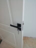 固特（GUTE）门锁室内卧室房门锁美式黑卫生间实木门把手家用静音门锁具磁吸锁 7202-009黑色(需磁吸锁联系客服) 实拍图