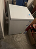 海尔（Haier）142L单温冰柜小型家用小冰柜冷冻藏转换冷柜小冰箱减霜一级能效PCM内胆W9D升级款 实拍图
