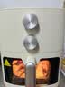 九阳（Joyoung）免翻面 蒸汽嫩炸0氟钛瓷烤盘空气炸锅6L大容量 家用实用蒸烤炸一体可视大视窗KL60-V585 实拍图
