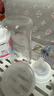 贝亲（Pigeon）玻璃奶瓶宽口径防胀气240ml L号奶嘴 6月+ AA188  实拍图