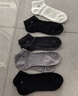 莫代尔【竹纤维】5双袜子男夏季抑菌防臭凉感男袜运动网眼薄款短袜男 实拍图