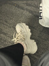百丽（Belle）网面透气简约百搭老爹鞋女2026夏季薄款新款商场休闲鞋F6U1DBM6 浅灰色 36 (230mm) 实拍图
