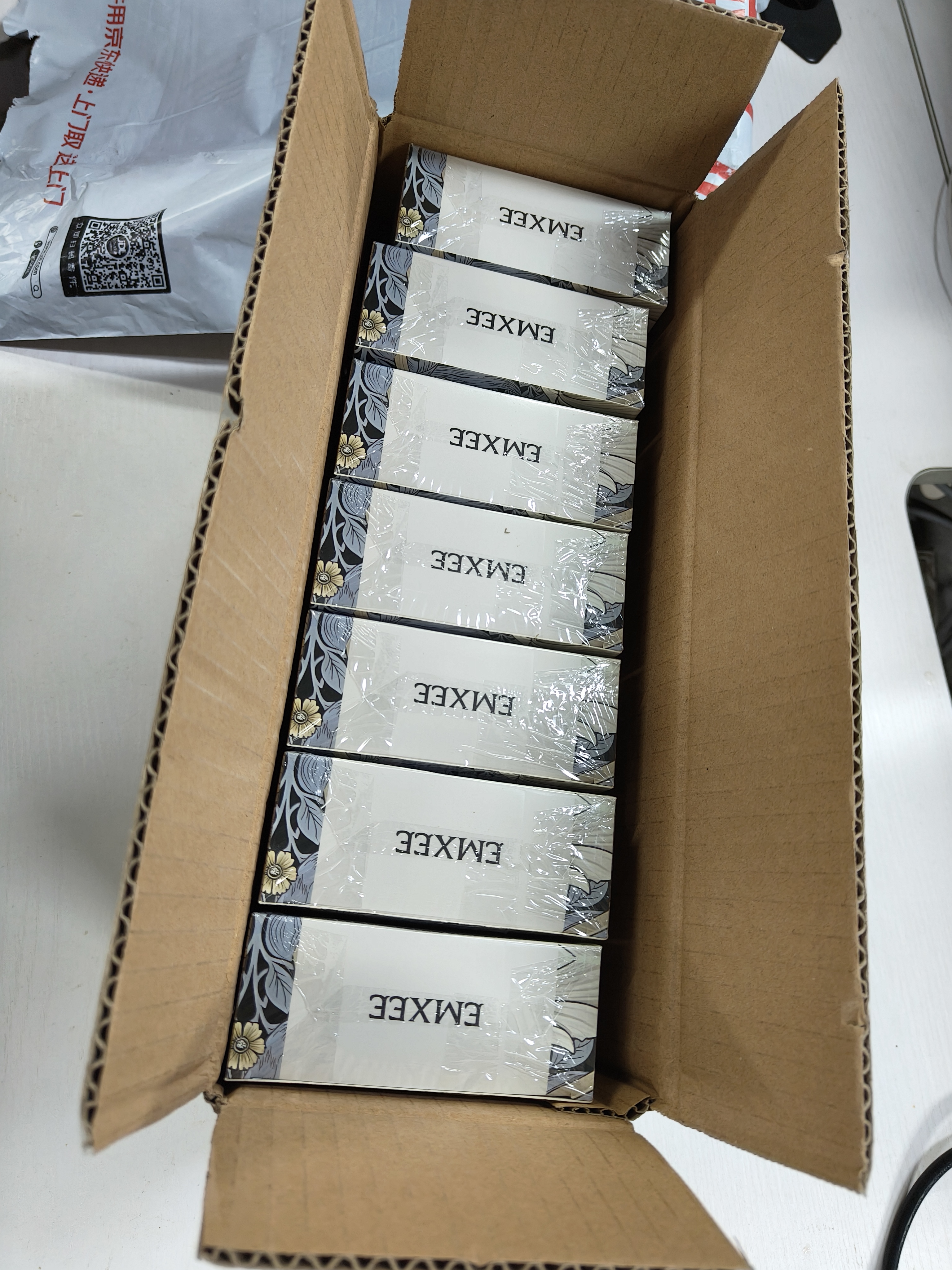 嫚熙一次性内裤女孕产妇月子纯棉日抛免洗品牌直供安全灭菌28条XL码 实拍图