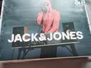 杰克·琼斯（JACK&JONES）26年夏季短裤男款宽松运动休闲五分裤肌理提花中裤大裤衩外穿男装 E40黑色 L (180) 实拍图