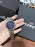 天梭（TISSOT）【同价双11】力洛克系列1853经典80机芯机械男表瑞士手表送男友 蓝盘钢带T006.407.11.043.00 实拍图
