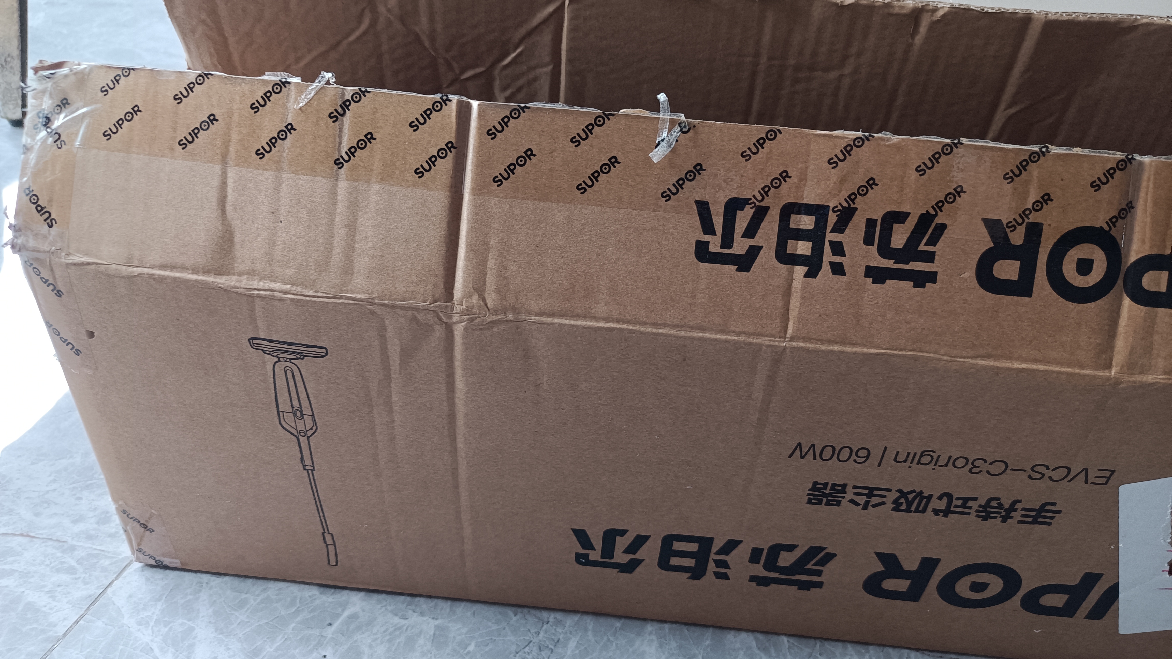 苏泊尔（SUPOR）苏泊尔吸尘器家用有线手持推杆地毯两用大吸力大功率宠物家庭适用EVCS-C3 origin 实拍图