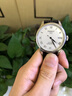 【二手95新】天梭经典豪致系列力洛克男表自动机械精钢 皮带钢带 黑盘白盘 二手男表时尚商务二手腕表 实拍图