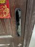 Aqara智能门锁D100全自动推拉指纹锁已接入米家APP/苹果HomeKit碳素黑 实拍图