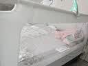 汤米妈妈（Tommy&Kids）床围栏防护栏安全婴儿床上护栏防摔儿童围挡2米A2-奶油白-Koala 实拍图