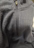 黑冰男款抗菌轻量舒适保暖1/2拉链抓绒衣保暖打底男装 FAF1101 灰黑色 XL 实拍图