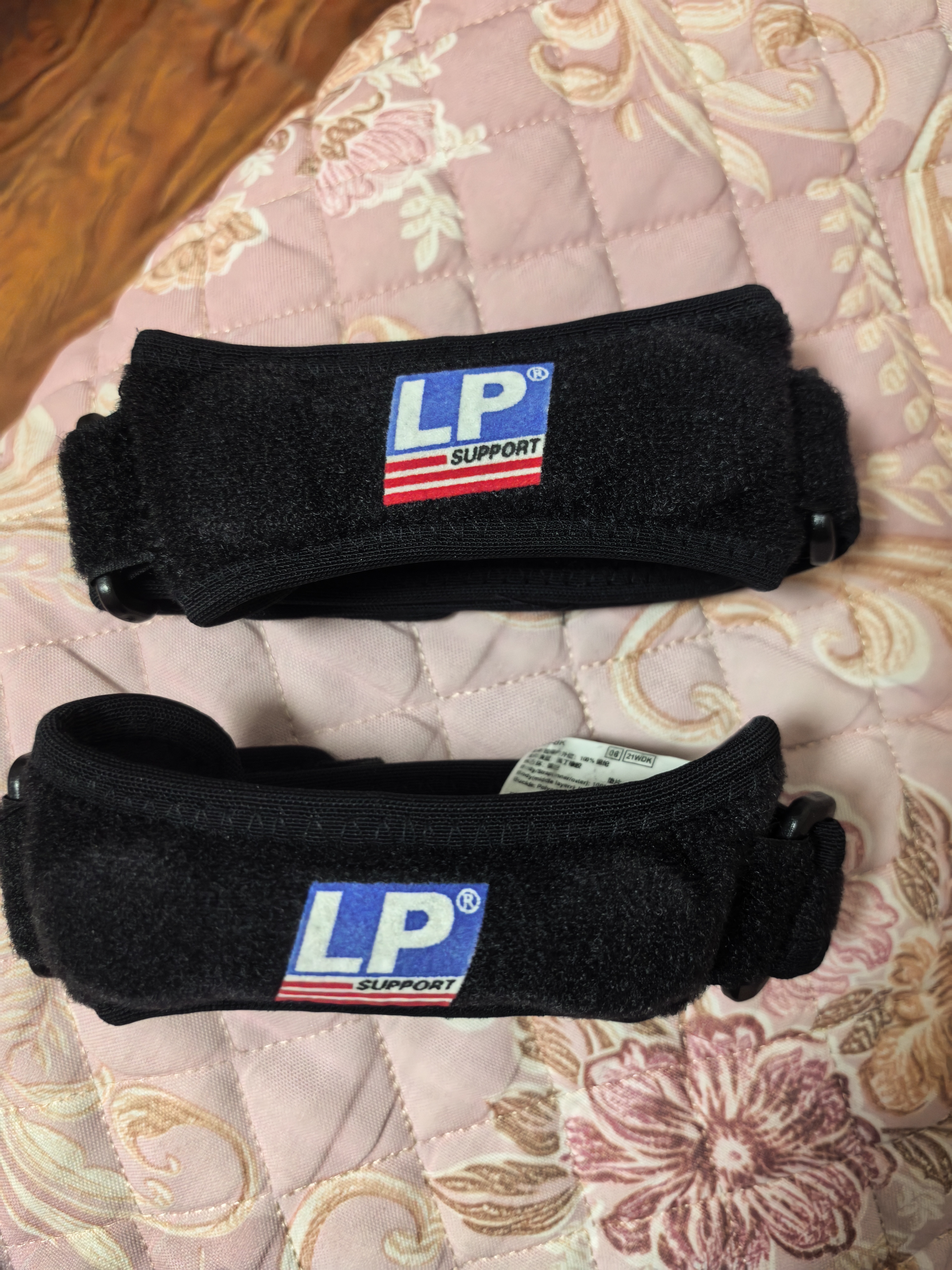 LP781专业级运动髌骨带护膝髌腱稳固加压束缚带跑步登山羽毛球 均码 实拍图