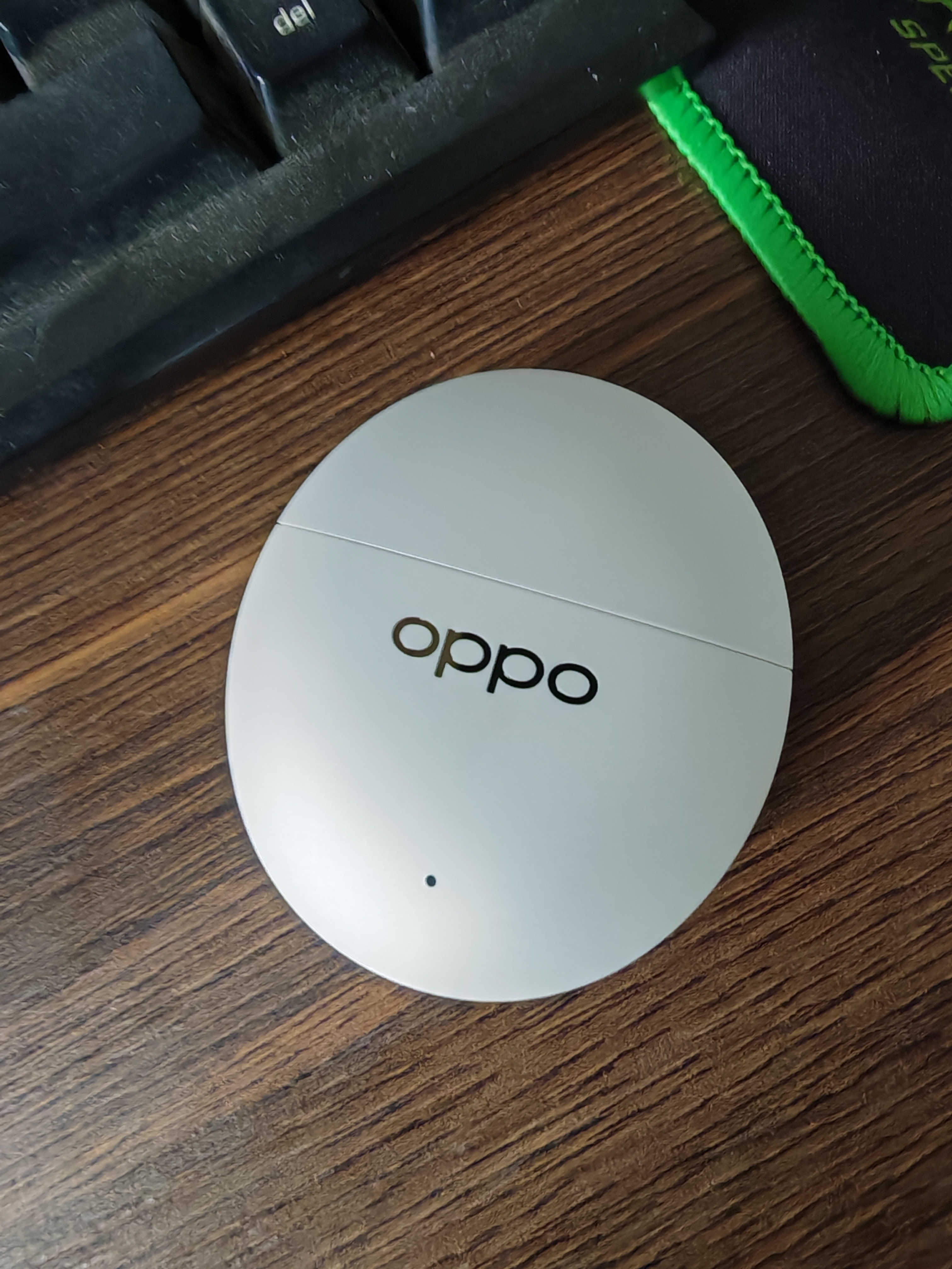 OPPO Enco Air5s 真无线降噪蓝牙耳机 半入耳式 舒适降噪 通用华为小米一加手机苹果耳机平替 月光白 实拍图