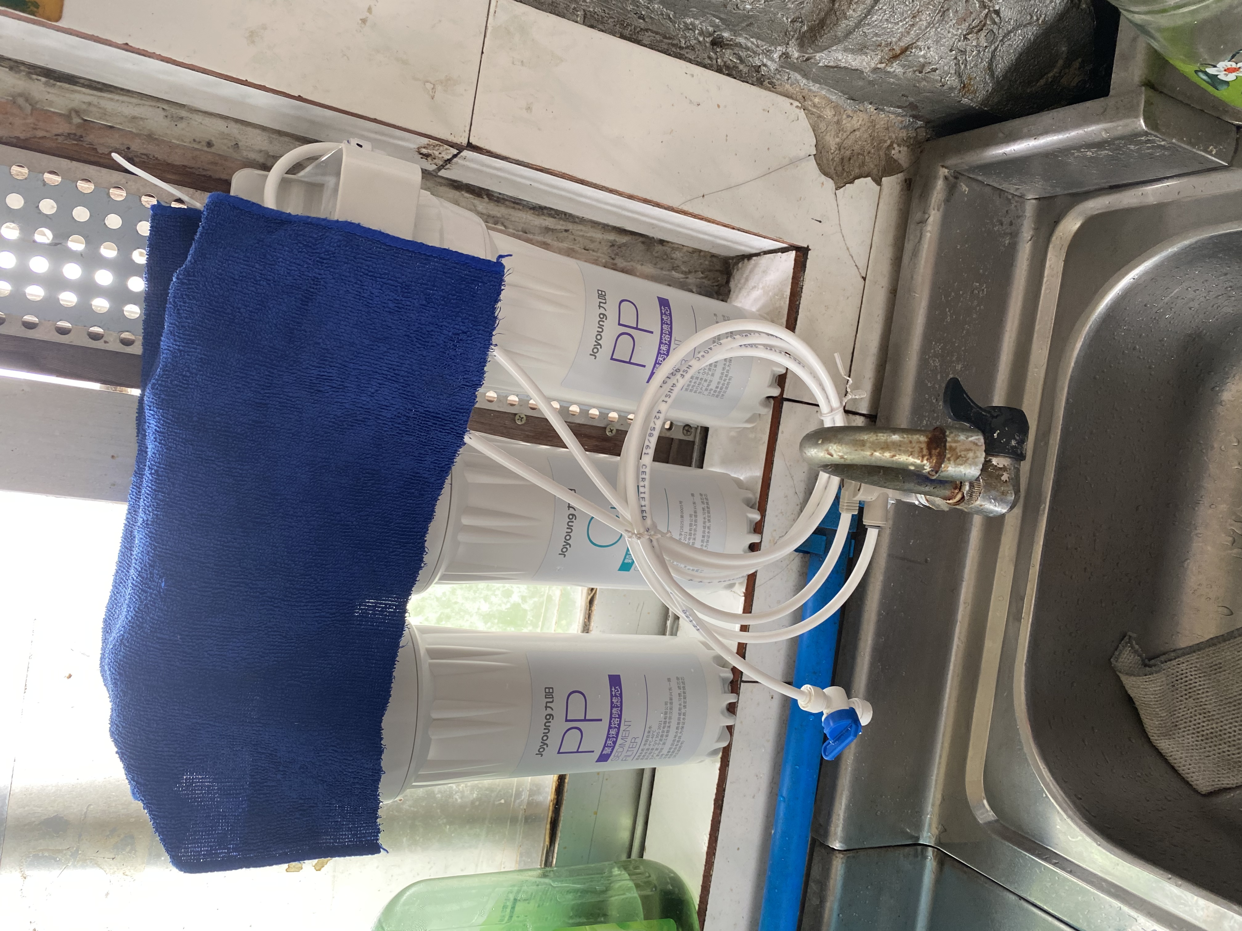 九阳（Joyoung）净水器机家用厨下矿物质净饮水自来水商用前置过超滤器机1283 实拍图
