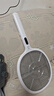 榄菊电蚊拍充电式带底座家用强力灭蚊灯拍两用灭蚊器基孔肯雅热灭蚊拍 实拍图