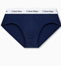 Calvin Klein内衣【吸湿速干】男士三条装提花ck棉质微弹舒适贴身三角内裤男 I03-月光白/枫叶红/海涛蓝 3条 S 实拍图