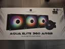 利民（thermalright）Aqua Elite 360  ARGB 一体式水冷散热器日蚀幻彩光效 全金属扣具ARGB冷头 AE360 ARGB 实拍图
