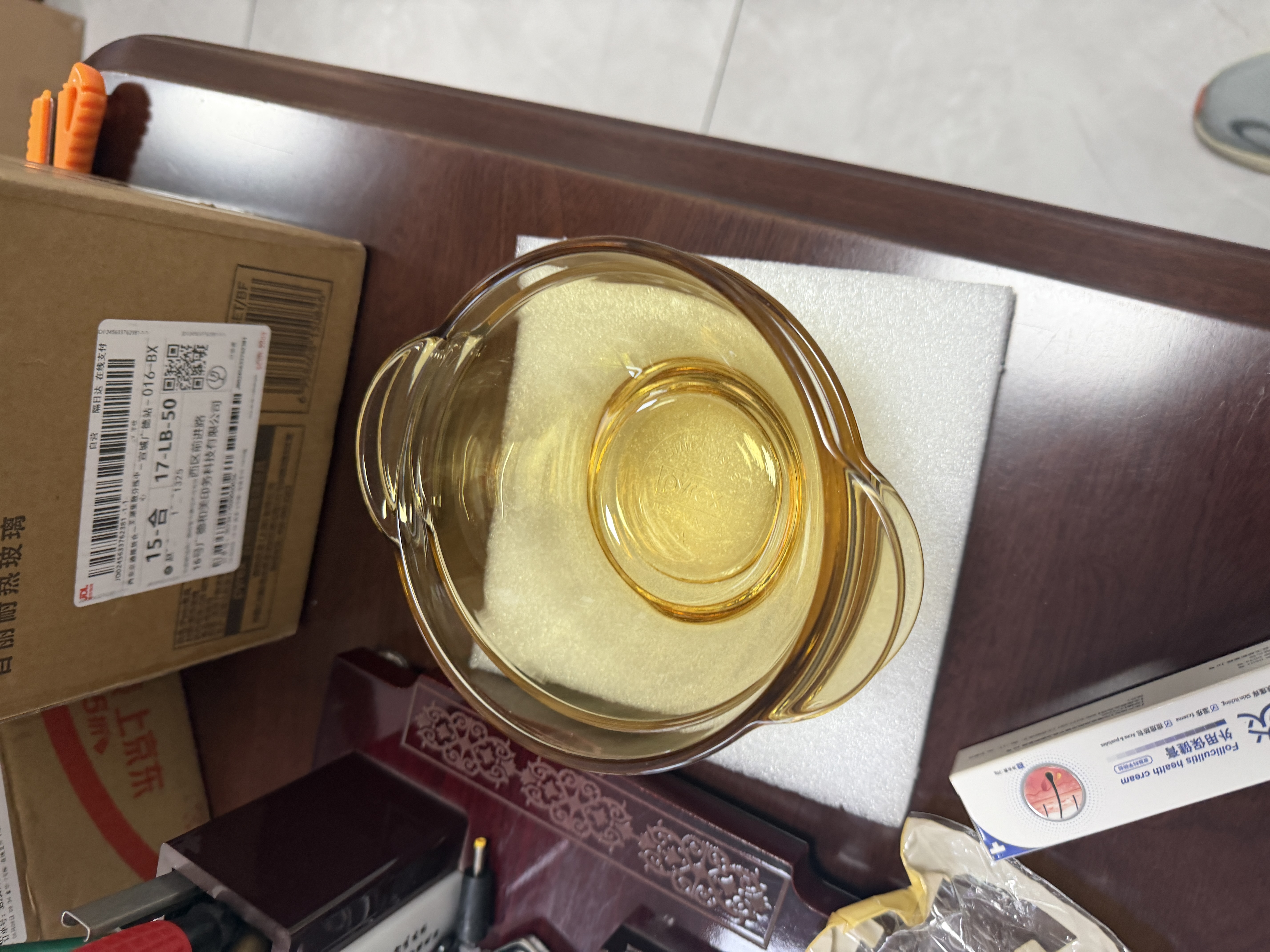 康宁餐具 pyrex百丽耐热玻璃饭碗4只碗具套装蒸蛋碗小碗吃饭碗耐高温 实拍图