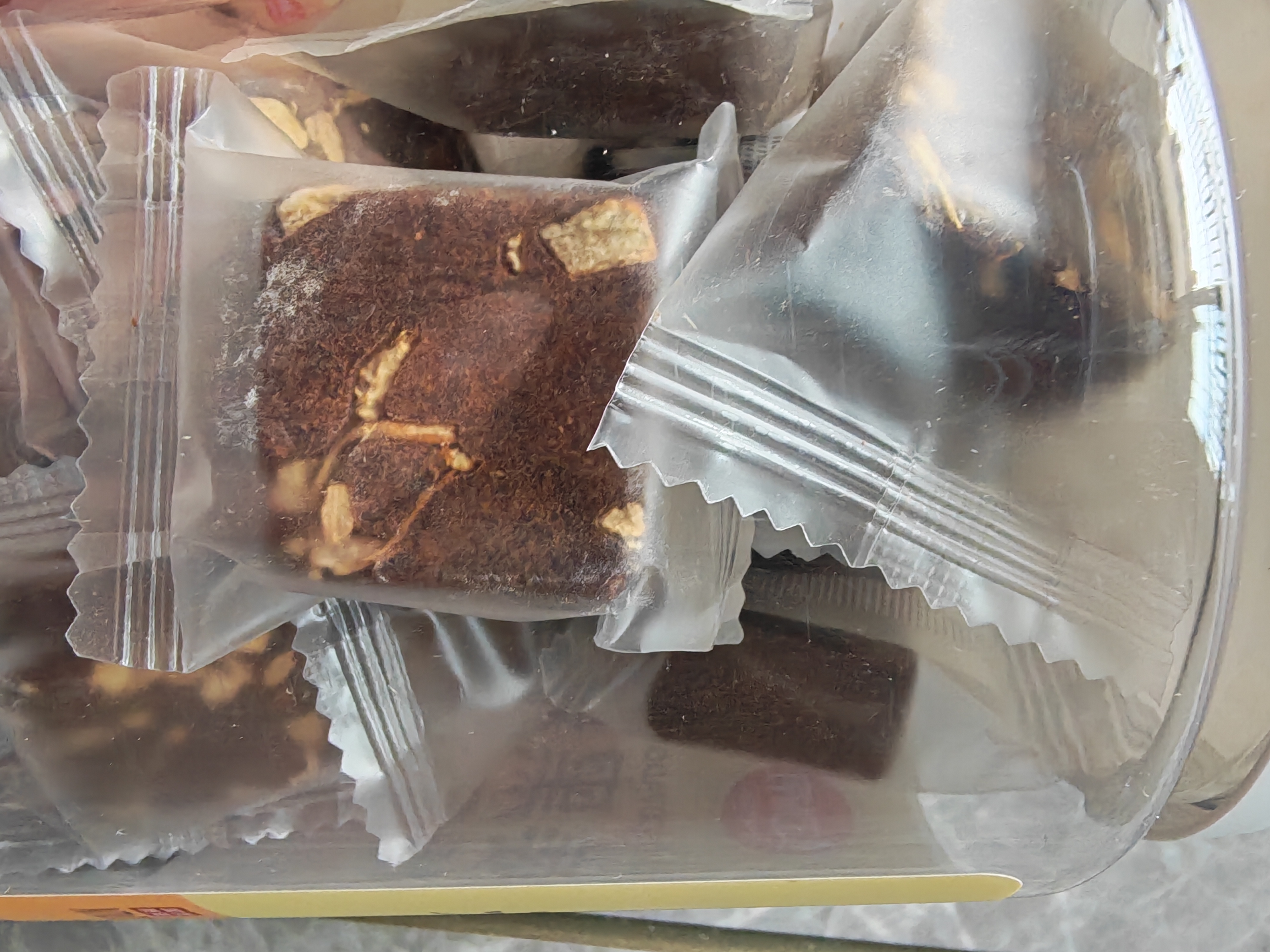 红棉甘蔗黑糖含姜粒红糖块月子姜茶老姜黑糖块 220g 实拍图