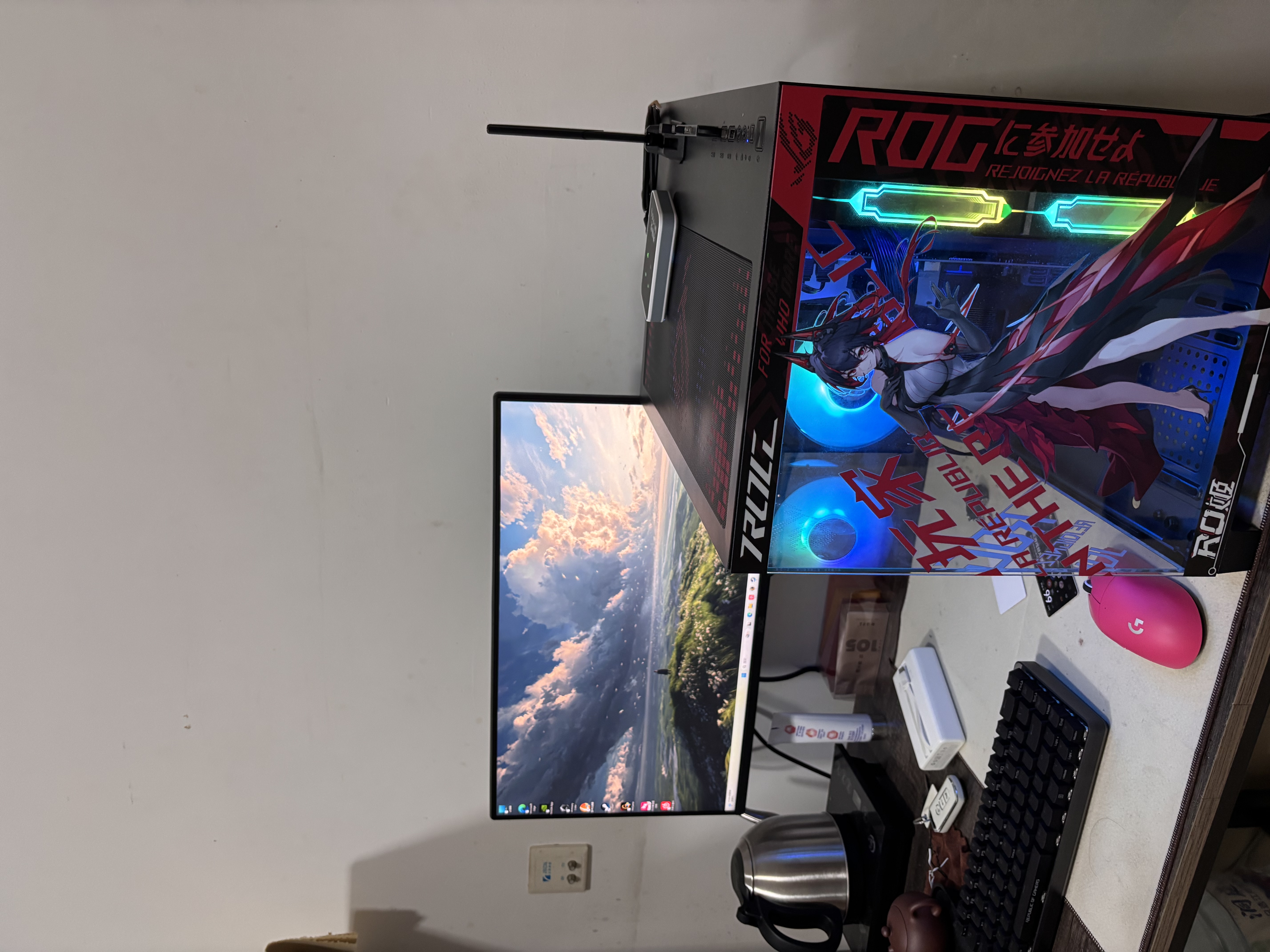 AOC 24英寸2K电竞显示器FastIPS 低蓝光1ms三角洲游戏小钢炮电脑显示屏幕HDR 【新】2K 180Hz低蓝光Q24G51 实拍图
