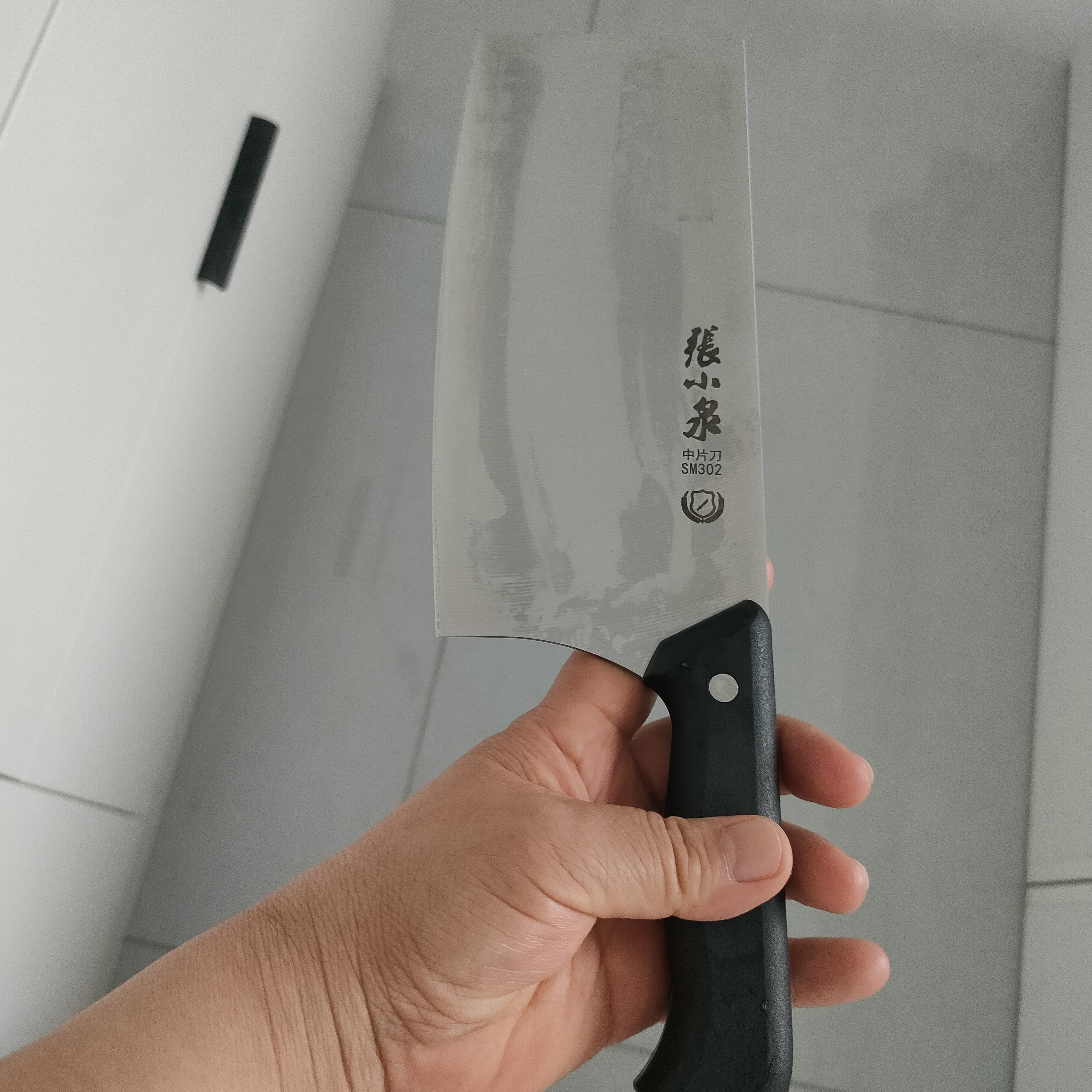 张小泉 厨房用刀家用不锈钢切菜刀 刀具菜刀单刀 切片刀女士菜刀N5472 实拍图