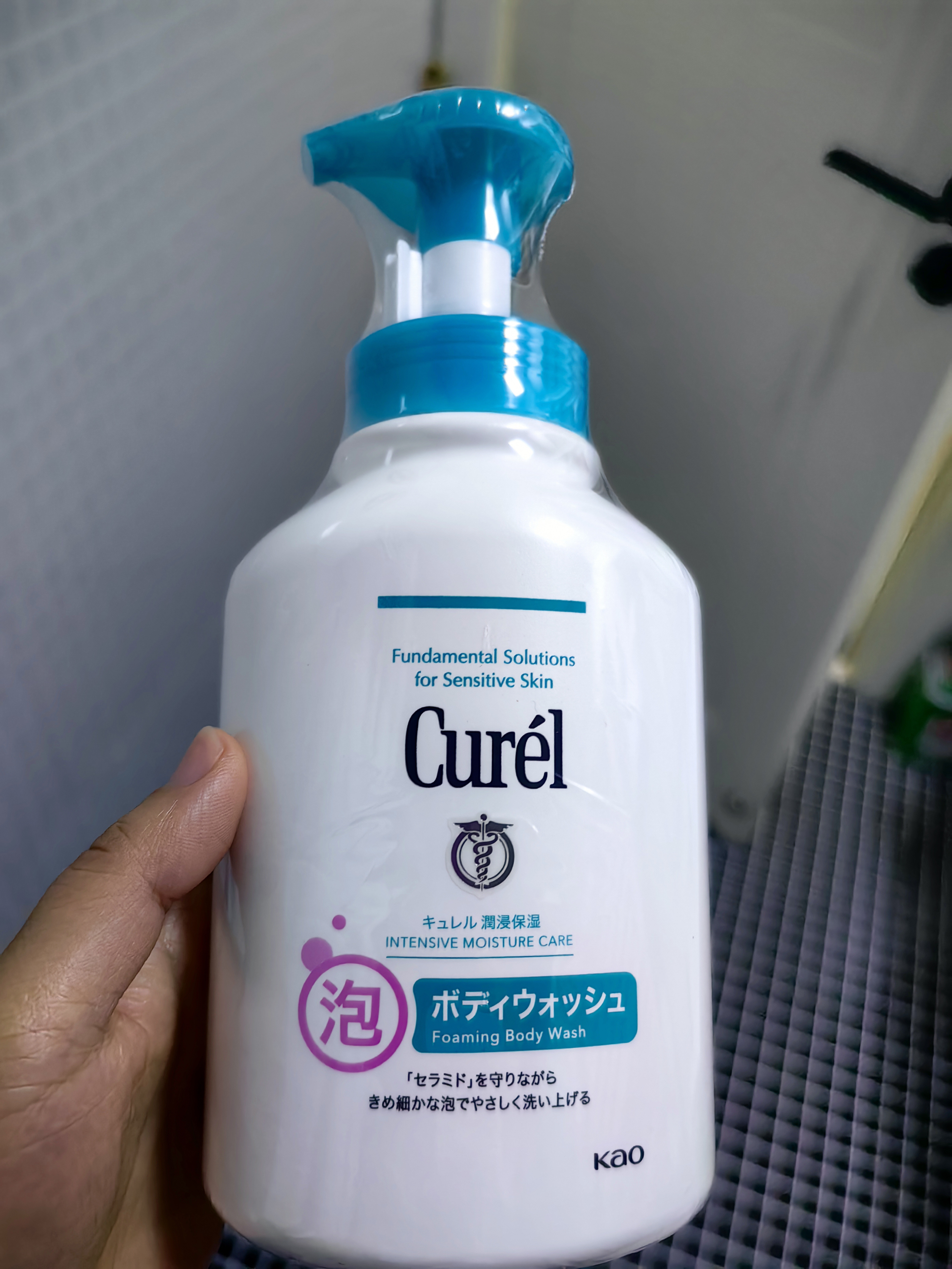珂润（Curel）保湿泡泡沐浴液480ml 清洁肌肤温和沐浴露敏感肌男女士进口护肤品 实拍图