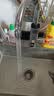 奥克斯（AUX）电热水龙头热水器加热水龙头快速热水变频恒温厨房下进水 【大屏数显】电镀银+漏保插头+万向喷头 实拍图