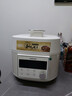 东芝（TOSHIBA）【旗舰新品】小白露风冷电压力锅 5L 4-8人高压锅家用IH锁鲜0排气 纯钛0涂层+陶瓷双胆PC-50MXVC 实拍图