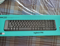罗技（Logitech）MK220 键鼠套装 无线键鼠套装 办公键鼠套装  多媒体键鼠套装 带无线2.4G接收器 黑色 实拍图