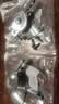 春塑-90铝合金门窗锁扣 老式推拉平移窗户月牙锁搭扣 门窗月牙勾窗锁 90型月牙锁（1个左+1个右） 实拍图