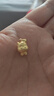 老庙黄金足金十二生肖吊坠黄金项链本命年龙年生肖龙转运珠送男友女友 生肖鸡 约：1.2g 实拍图