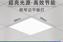 欧普照明（OPPLE）led面板灯 24W集成吊顶灯嵌入式平板灯铝扣板灯【300×300白光5700k】 实拍图