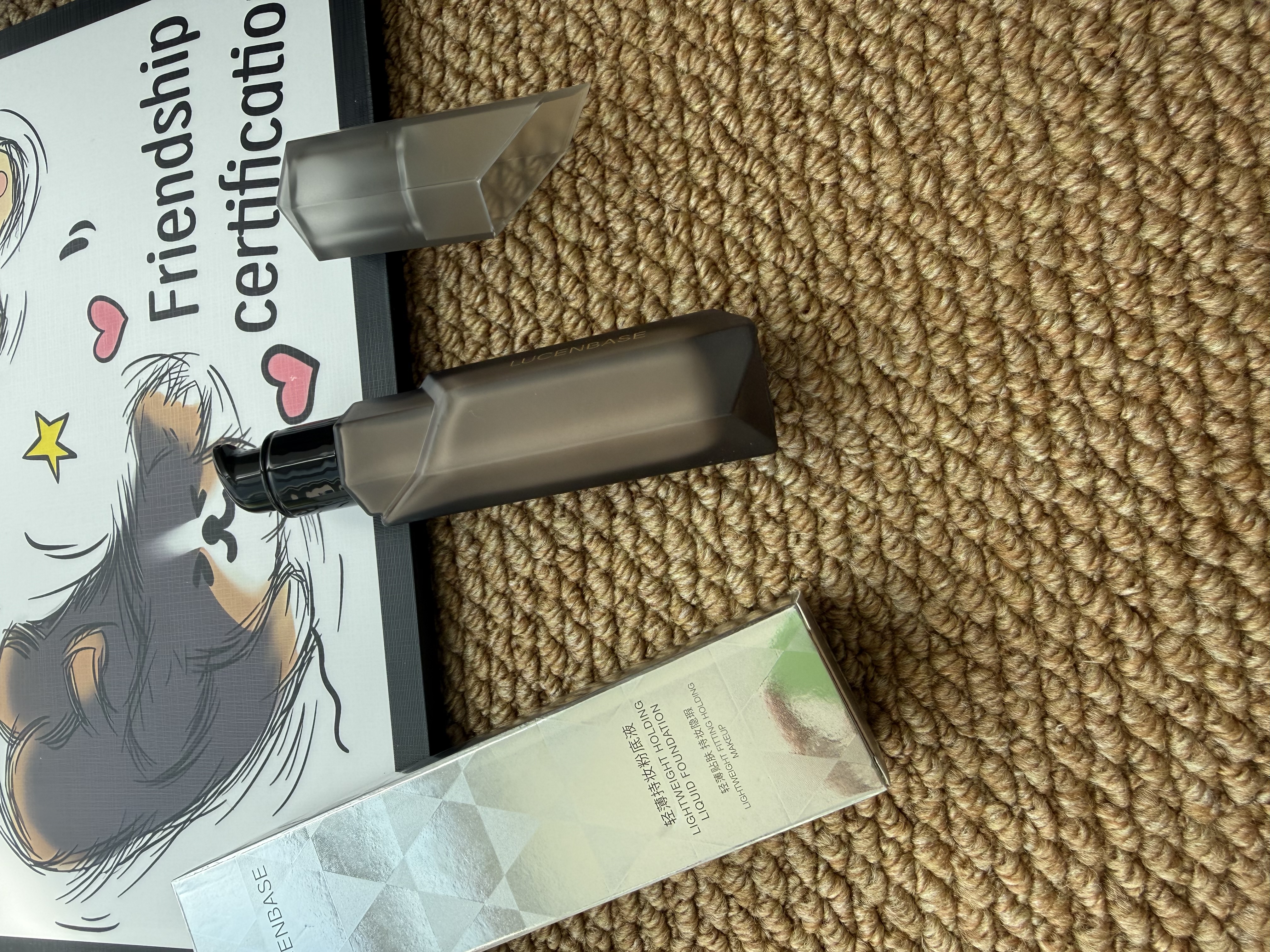 透真轻薄粉底液遮瑕持久防水不脱妆不卡粉油皮控油遮盖斑点三合一保湿 实拍图