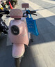 立马电动摩托车【返100元e卡】M2时尚版80公里长续航1200W铅酸电池60V20Ah外卖上班代步电瓶车贝壳粉 实拍图