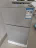 新飞冰箱小型租房用 一级能效冷 藏冷冻两用1-2人家用小冰箱 出租房双门电冰箱办公室两门 26年升级 58A一级能效【高性价比】银 实拍图