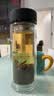 富光双层玻璃杯水杯子茶水分离泡茶杯男女士高颜值加厚杯底500ml 实拍图
