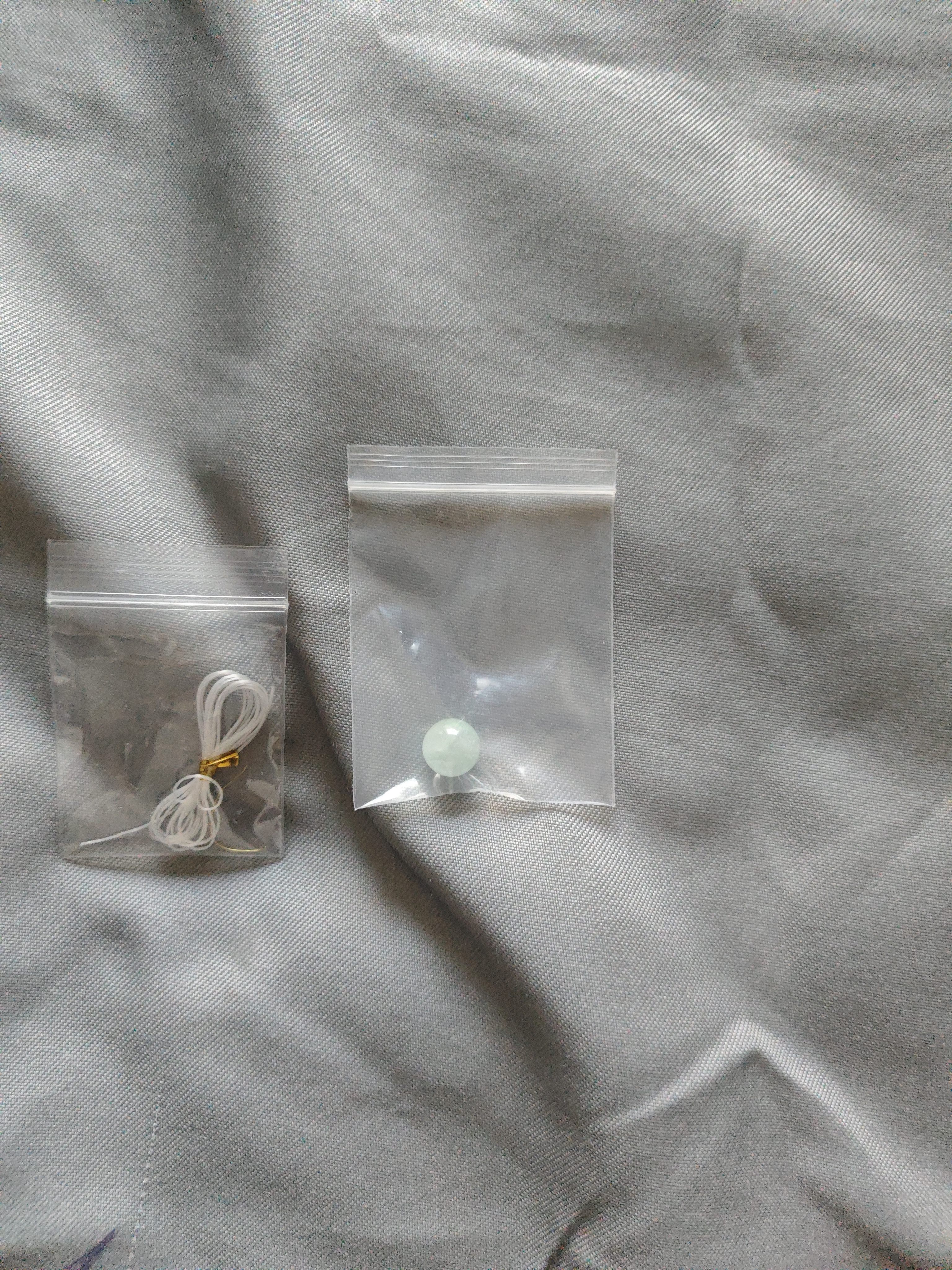 晶屿 冰种A级翠散珠单珠diy手工编织手链挂件绳材料玉石串珠 冰种翡翠13mm一颗 实拍图