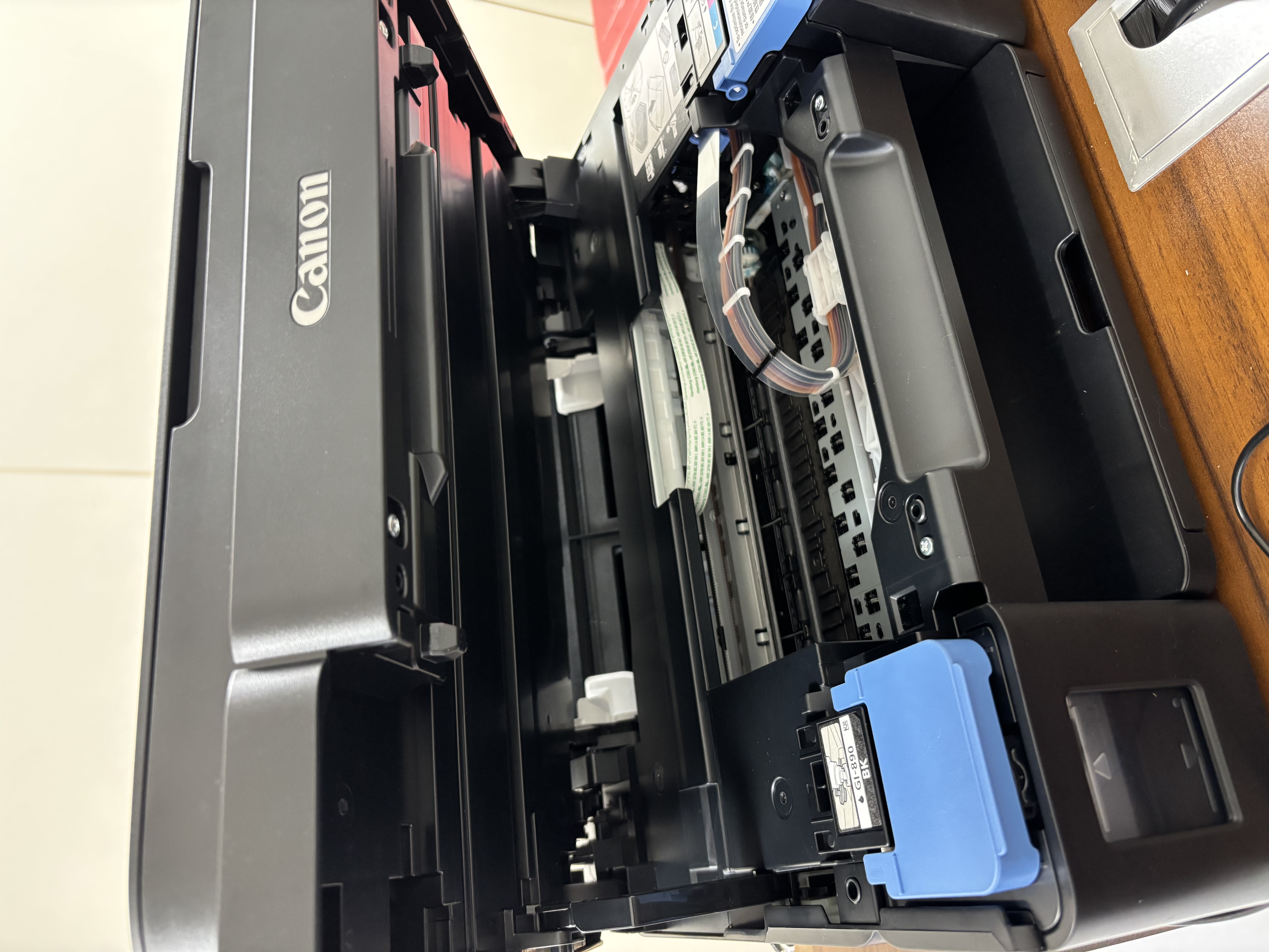 佳能（Canon）G3810大容量可加墨彩色多功能无线一体机（打印/复印/扫描/作业打印/微信远程WiFi 学生/家用） 实拍图