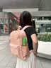 Dickies双肩背包女大学生通勤书包大容量初高中电脑包旅行包2026新款橘色 实拍图
