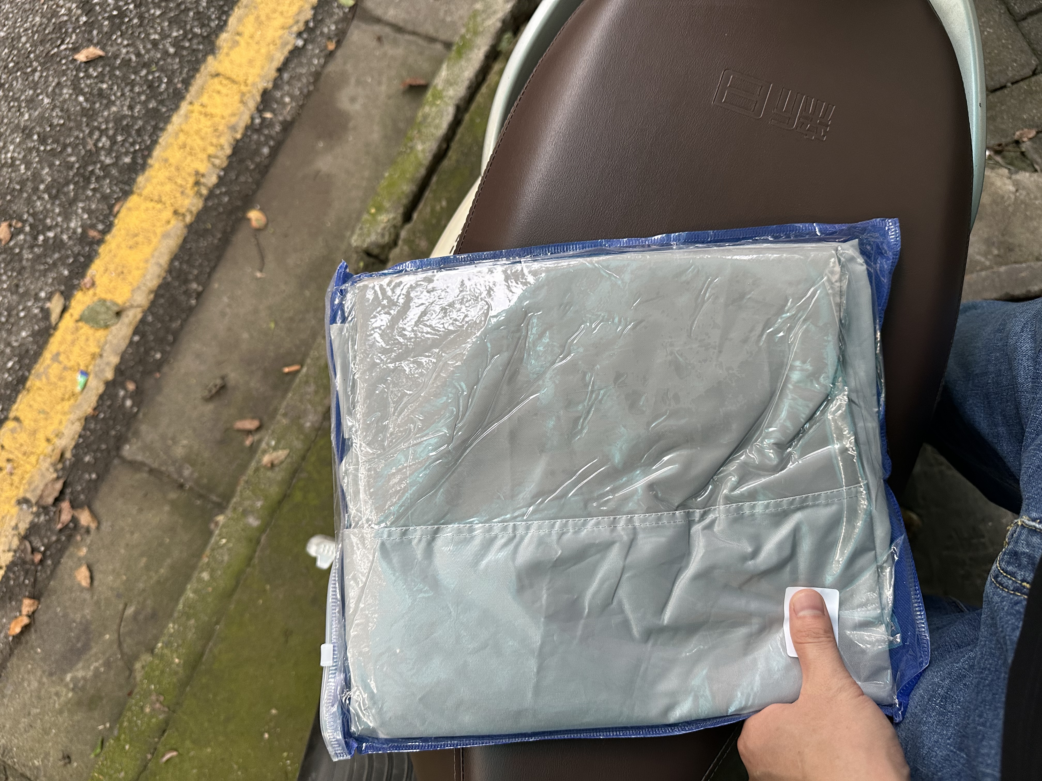新日（Sunra）电瓶摩托车电动车雨衣全身防暴雨骑行雨衣电动车专用加大加厚雨披 实拍图