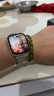 Apple/苹果 Watch S11 智能手表GPS款42毫米银色铝金属表壳雾紫色运动型表带M/L MEUU4CH/B 实拍图