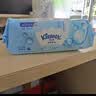 舒洁（Kleenex）湿厕纸家庭装80抽*6包（480抽）洁厕湿巾纯水湿纸巾 实拍图
